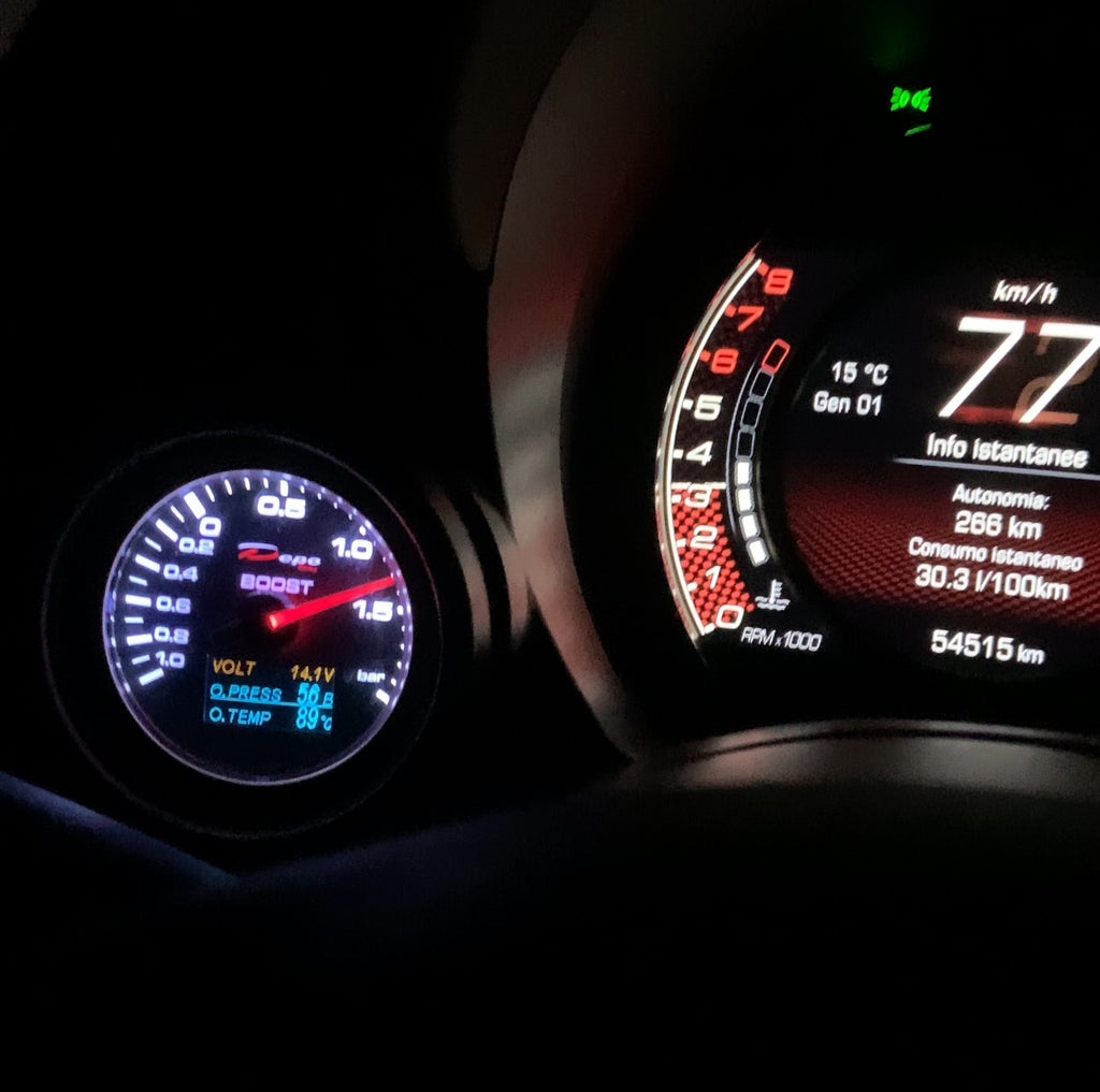 Adapter für Ladedruckanzeige Abarth 500