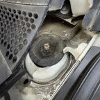 Domlager-Abdeckungen / Federbein-Schutz – für Fiat 500 / Abarth – gegen Rost & stehendes Wasser SET