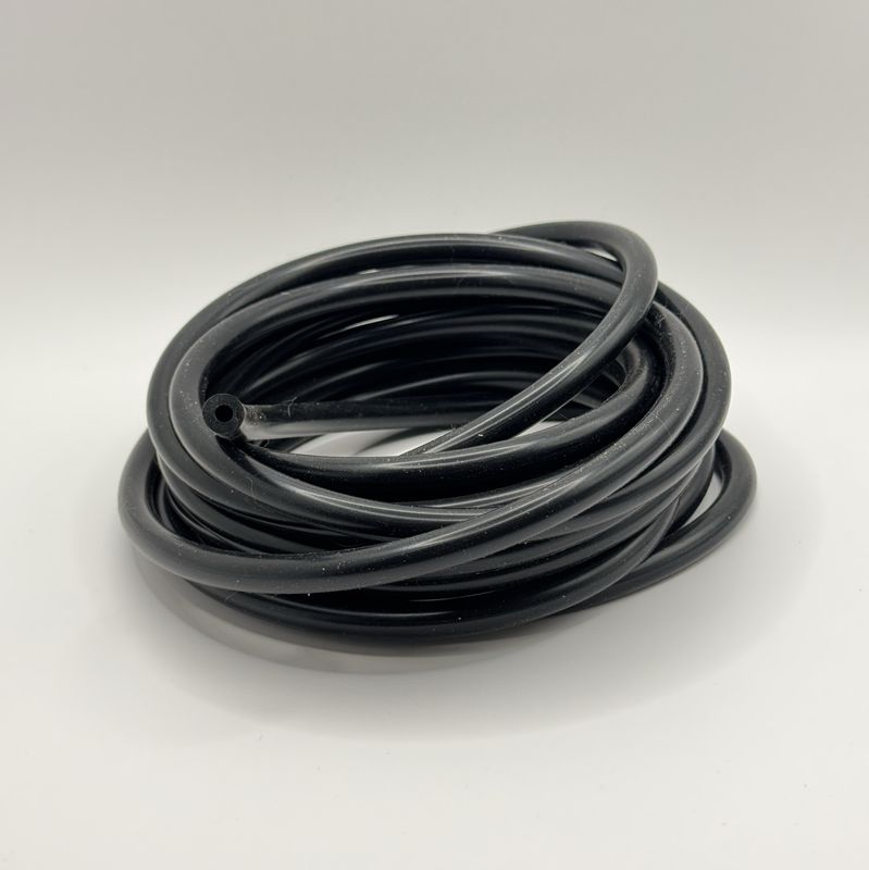 Silikonschlauch 4mm Schwarz (Meterware)
